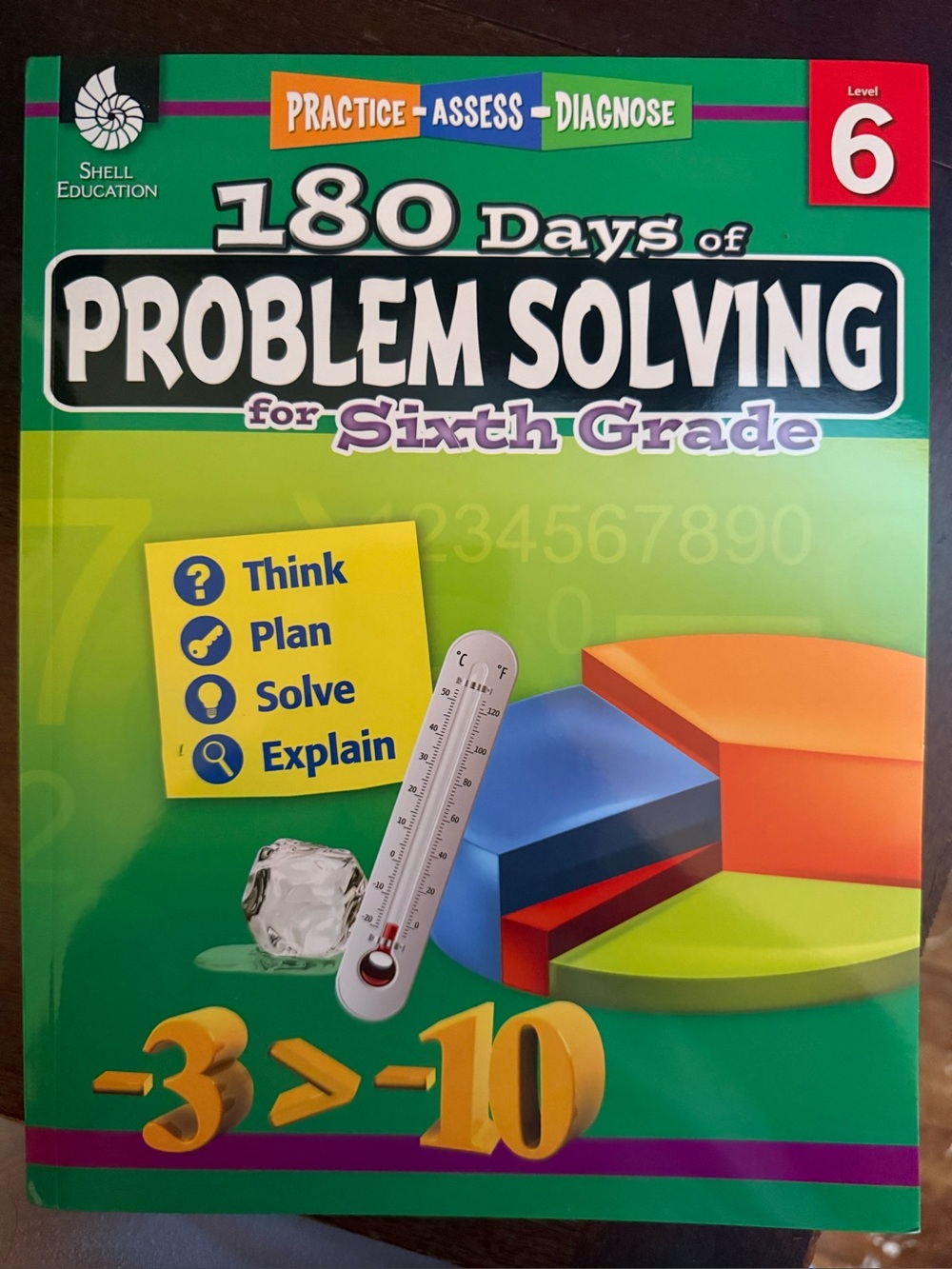 180 Days of Problem Solving for Sixth 6th Grade NWOT